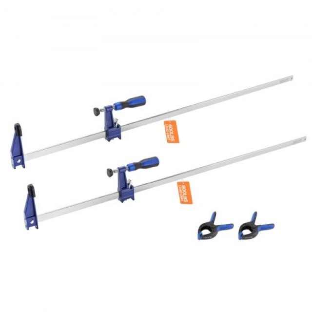 VEVOR Σφιγκτήρες Ξυλουργικής 2 τεμ 91.4cm Κλειδώματος από Χυτοσίδηρ...