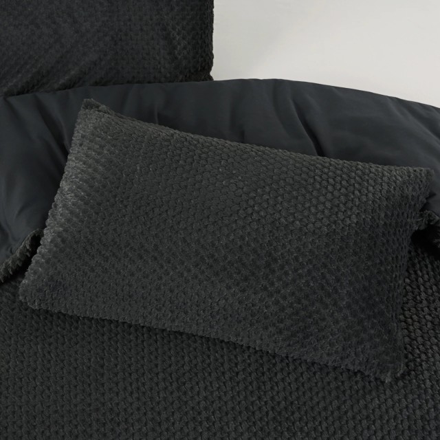 Παπλωματοθήκη Teddy Fur  Χρώματος Ανθρακί 240x220cm SLEEPTIME 8720578100415