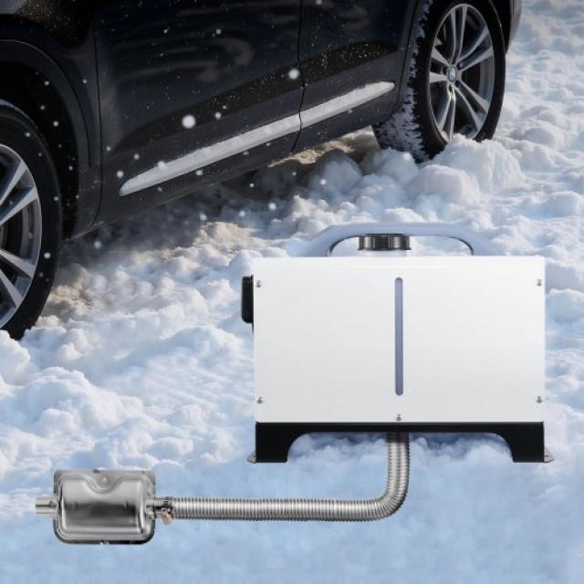 VEVOR Εύκαμπτος Σωλήνας Εξάτμισης Diesel 600mm - Ανοξείδωτος με 2 Σ...
