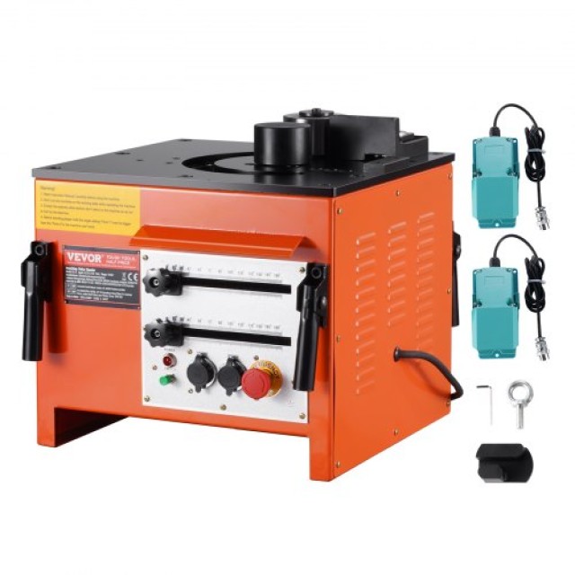 VEVOR  Ηλεκτρική Μηχανή Κάμψης Οπλισμού 1700W 3 Γωνιών έως 25mm TSD...