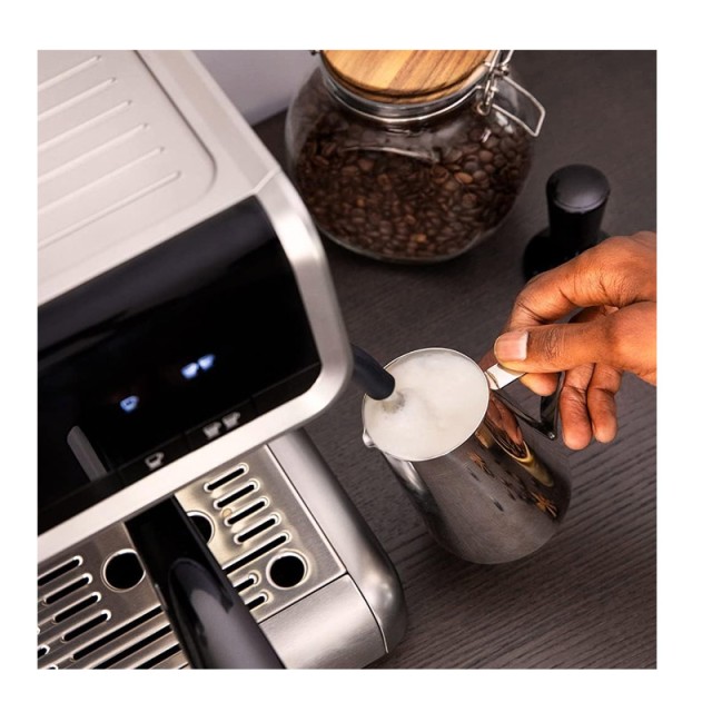 Καφετιέρα Power Espresso 20 Barista Cream με Μύλο Άλεσης Καφέ Cecot...