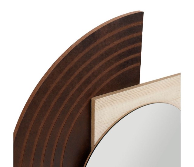 Ostaria Καθρέφτης mdf Ξύλο Σύγχρονος Φυσικός -37059
