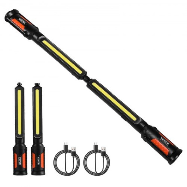 VEVOR Φωτιστικό Εργασίας LED 1450LM 4400mAh Επαναφορτιζόμενο Μαγνητικό KKZYQGXKCDFG4CQRMV9