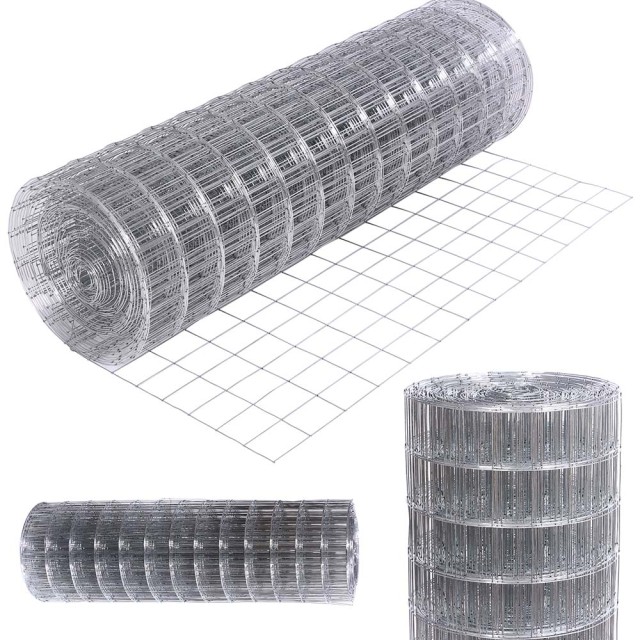 BAKAJI Ηλεκτροσυγκολλημένο Μεταλλικό Πλέγμα 2 μ x 25 μ Με Μάτι 50x... BAKAJI Ηλεκτροσυγκολλημένο Μεταλλικό Πλέγμα 2 μ x 25 μ Με Μάτι 50x...