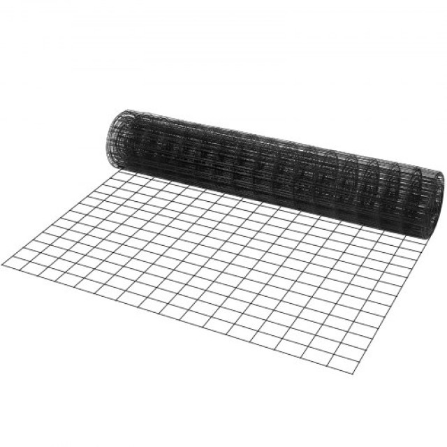 VEVOR Πλέγμα Σύρματος 48 x 50, Γαλβανισμένο & Επικαλυμμένο, 16 Gaug...