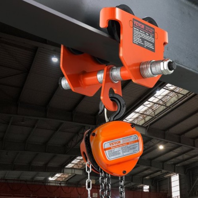 Χειροκίνητο Τρόλεϊ VEVOR 0.5 Τόνων για I-Beam  JKFZSTXC05T2CONU7V0