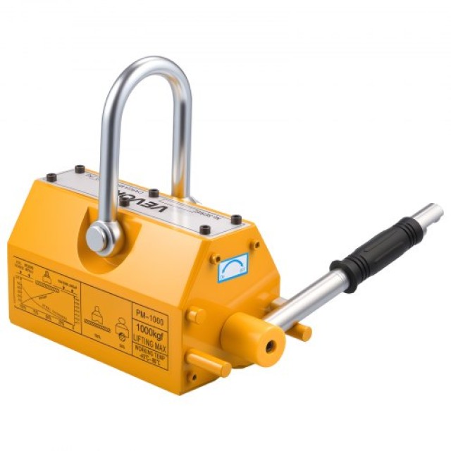 VEVOR Βαρέως Τύπου Μαγνητικός Ανυψωτήρας 1000 kg με Χερούλι Απελευθ... VEVOR Βαρέως Τύπου Μαγνητικός Ανυψωτήρας 1000 kg με Χερούλι Απελευθ...