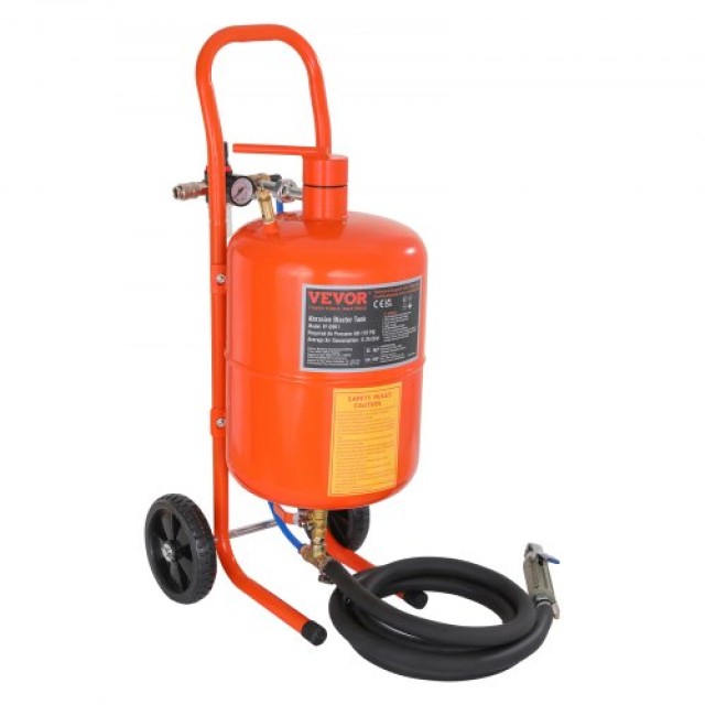 VEVOR  Αμμοβολή 5 Γαλονιών 60-110 PSI με 4 Ακροφύσια PSG5JL6125PS7X...