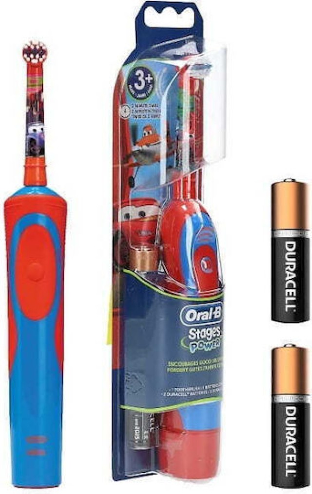 Oral-B Ηλεκτρική Οδοντόβουρτσα Stages Power Cars για Παιδιά 3+ Ετών...