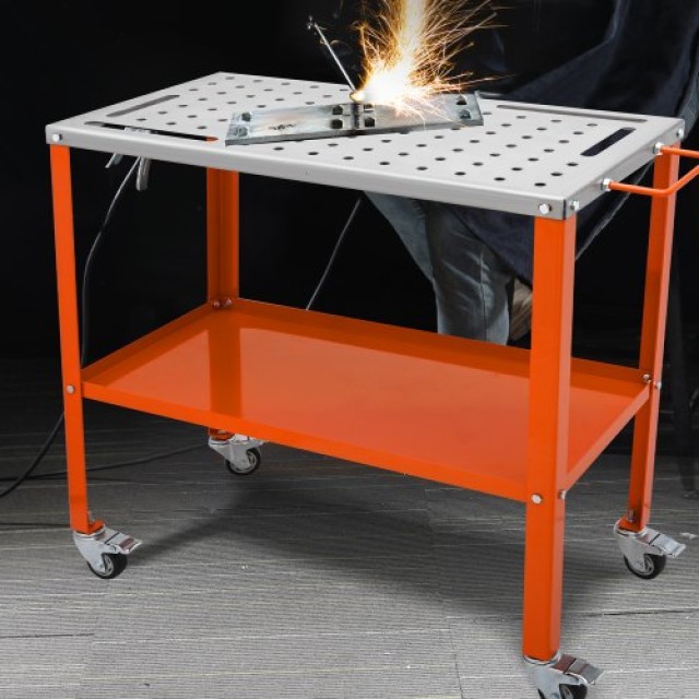 Φορητό Τραπέζι Συγκόλλησης VEVOR 36 x 18, 544kg, με Ρόδες και Φρένα  KYDHZW1200LB3M6A7V0