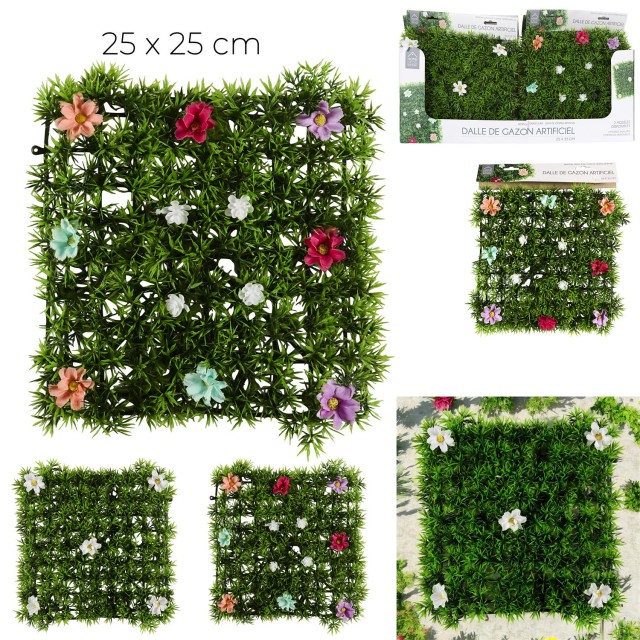 Διακοσμητικό Τεχνητό Γκαζόν 25x25cm DI0085 JE CHERCHE UNE IDEE