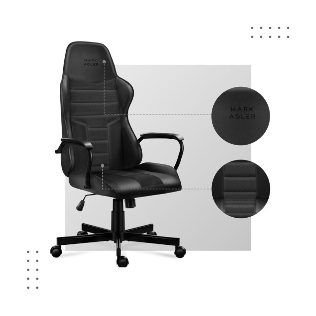 MarkAdler Διευθυντική Καρέκλα Γραφείου 68x66x122 εκ. Boss 4.2 59037...
