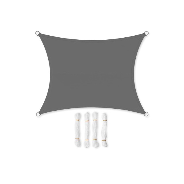 SONGMICS Σκίαστρο Ηλιοπροστασίας 2x3m -  Γκρι, GSH23BK 