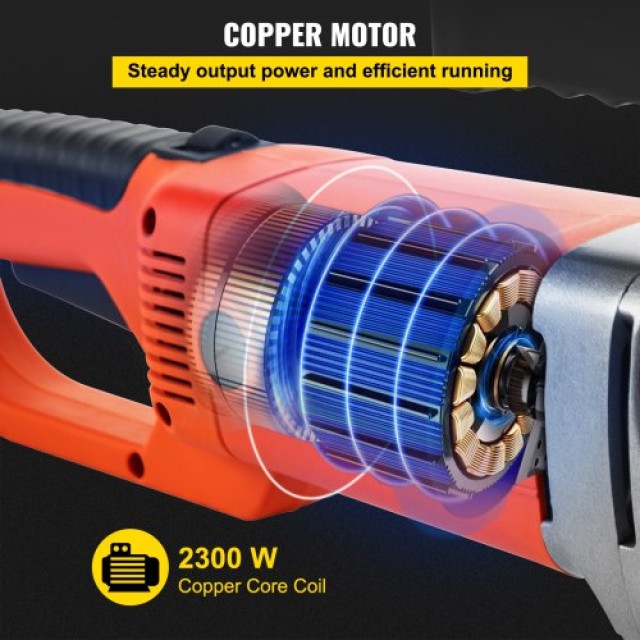 Ηλεκτρικό Σπειροτόμο VEVOR, 2300W, 220V, με 6 Καλούπια 1/2-2  TSJOC220V1229U3PXV2