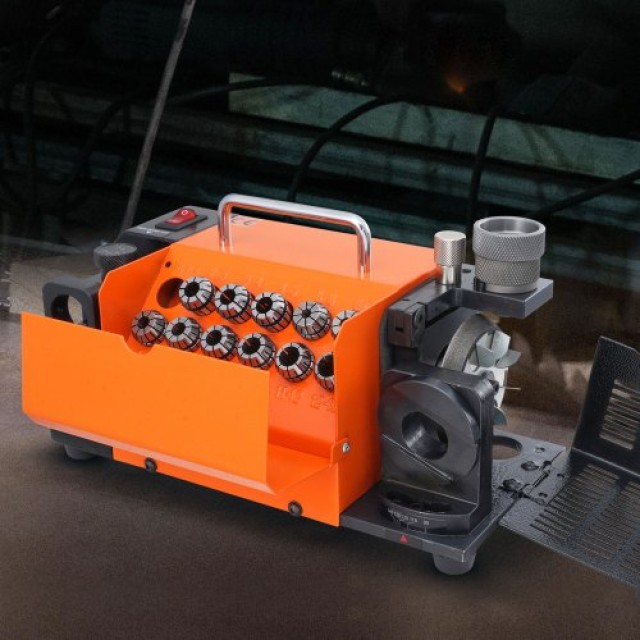 VEVOR  Ακονιστής Τρυπανιών MR-13A, 3-13mm, Ρυθμιζόμενη Γωνία 95°-135°, Φορητός με 11 Δακτυλίους, Τροχοί CBN & SDC ZTYMJ321819C2DOZEV2