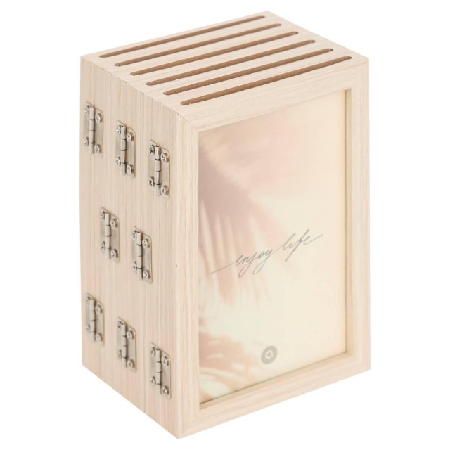 Atmosphera Επιτραπέζια Πολυκορνίζα 12 Θέσεων 10x15 εκ. με Μοντέρνο ...