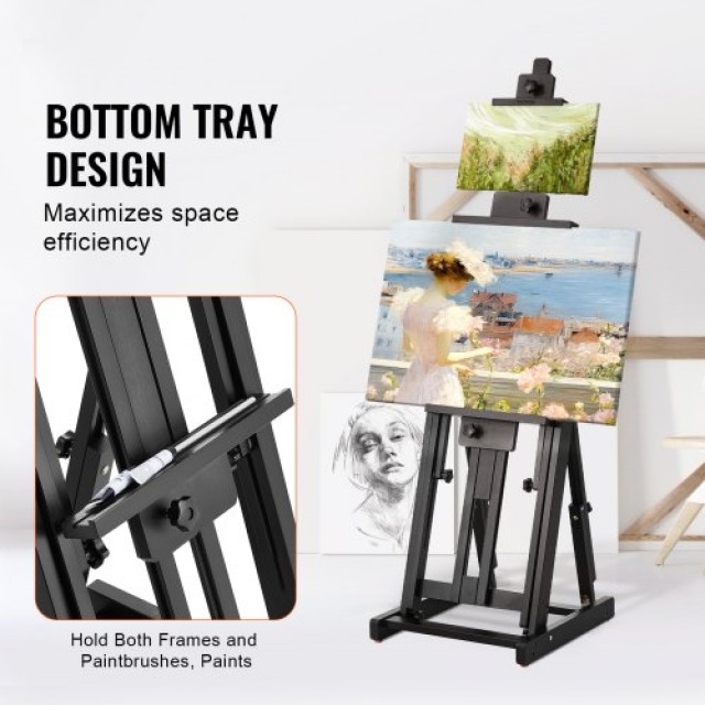 VEVOR  Καβαλέτο H-Frame για Καμβά έως 77 από Οξιά  ZJSHJ180200CC4H9NV0