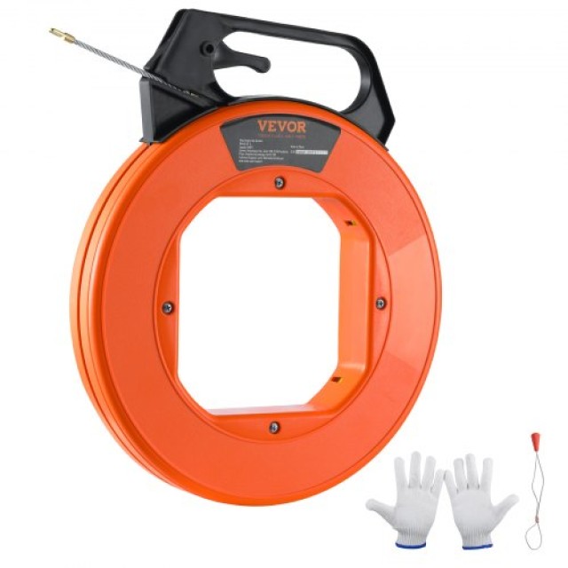 VEVOR Ταινία Ψαρέματος, 30m, 4.8mm, Εργαλείο Τραβήγματος Καλωδίων από Fiberglass  DJPYD316100FT6K90V0