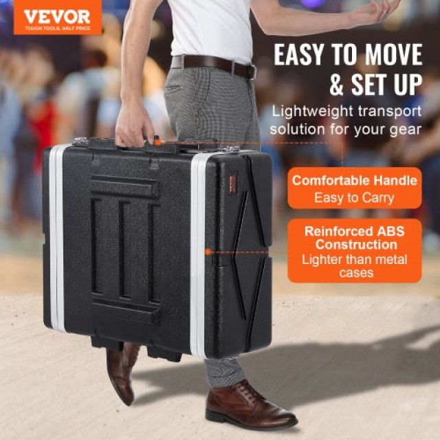 VEVOR  4U Ρακ Κάσερ Σερβερ 19 Βάθος με ABS Λαβή SLJJXABS4U19HY981V0