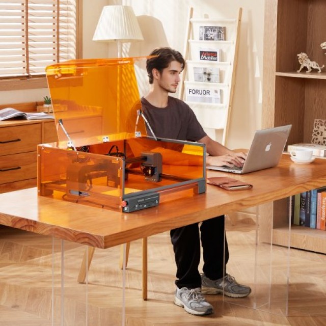 VEVOR Μηχάνημα Λέιζερ Χάραξης 20W με Περίβλημα, 7000 mm/min, 300 x ...