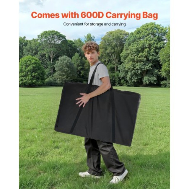 VEVOR Σετ Κορνχόλ 3x2ft Φορητό Παιχνίδι Με Ξύλινη Σανίδα και 8 Σακο...