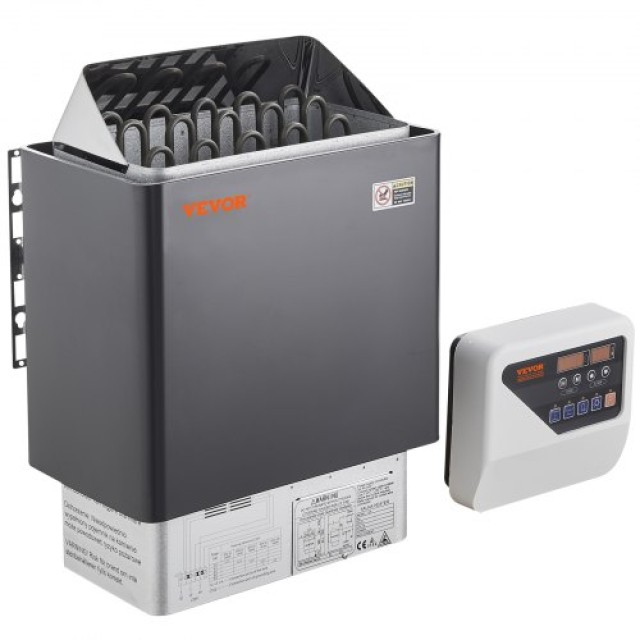 VEVOR  8KW Ηλεκτρική Σόμπα Σάουνας με Ψηφιακό Έλεγχο για 8-12 m3 Σπ...
