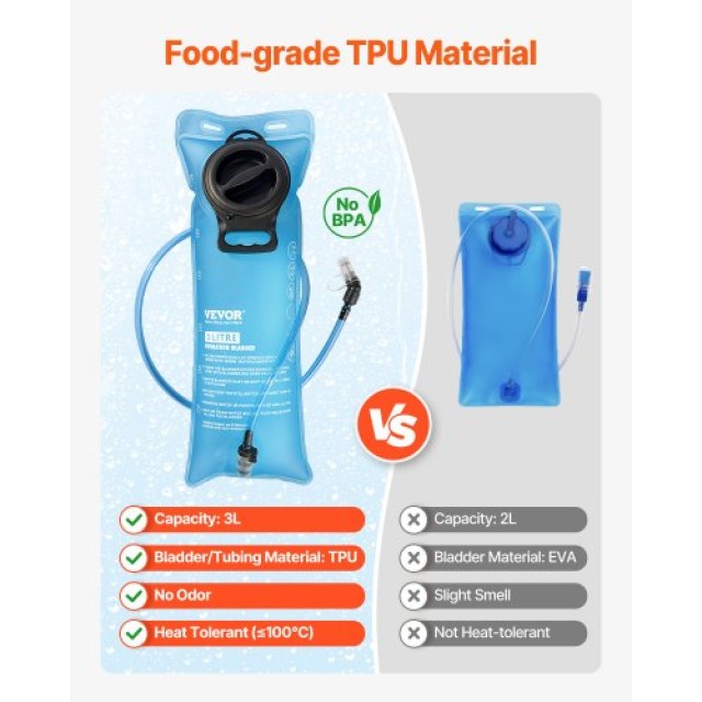 VEVOR Τακτικό Σακίδιο Πλάτης Molle με Υδροδοχείο 3L TPU για Ποδηλασ... VEVOR Τακτικό Σακίδιο Πλάτης Molle με Υδροδοχείο 3L TPU για Ποδηλασ...