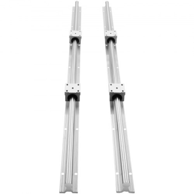 VEVOR  Σετ Οδηγών SBR20 1200mm, 2 Οδηγοί & 4 Συστοιχίες SBR20UU για CNC Router ZXDGSBR20MM125YV3V0