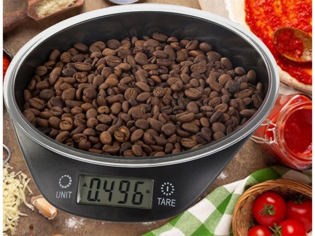 Verk Group Ηλεκτρονική Ζυγαριά Κουζίνας με Αφαιρούμενο Μπολ 5kg/1g ...