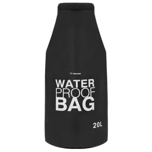 Αδιάβροχη Τσάντα PVC 20lt 49 x 58 cm – Μαύρο 23566 Trizand
