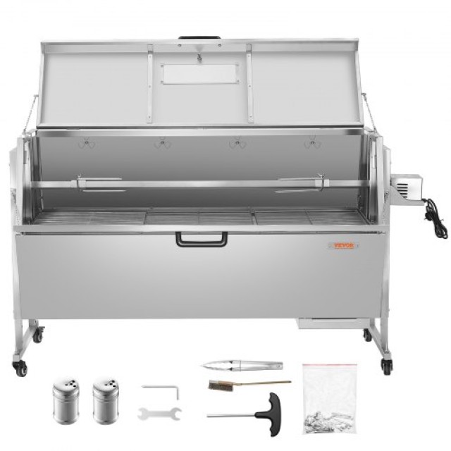 VEVOR Ψησταριά με Σούβλα για Ψήσιμο BBQ Γουρουνιού, Αρνιού, Κοτόπουλου 60W 130 κιλά DDXZKJ56YCQG19Z70V2