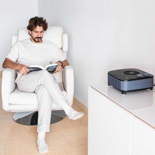 CECOTEC  Θερμοανεμιστήρας ReadyWarm 2050 Max Horizon Black με 2000 W και 3 λειτουργίες  CEC-08255