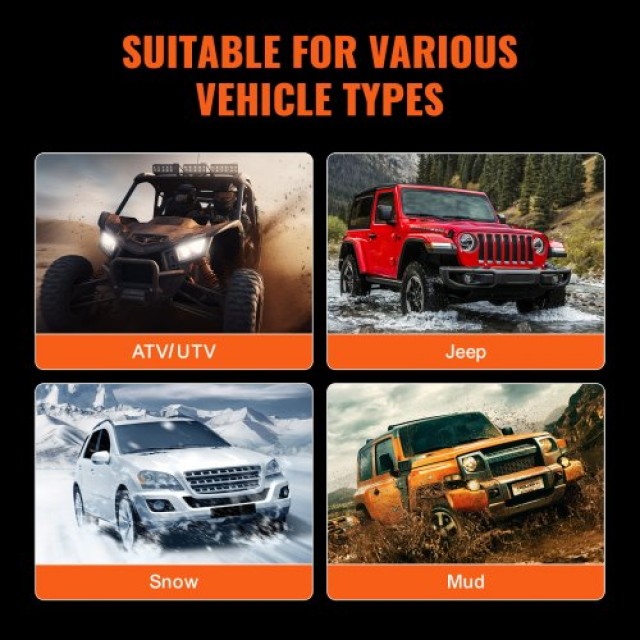 Δέστρα Ρυμούλκησης 2 VEVOR για Φορτηγά/Jeep 29900 kg  ZJHJG2IN4500X3JI8V0