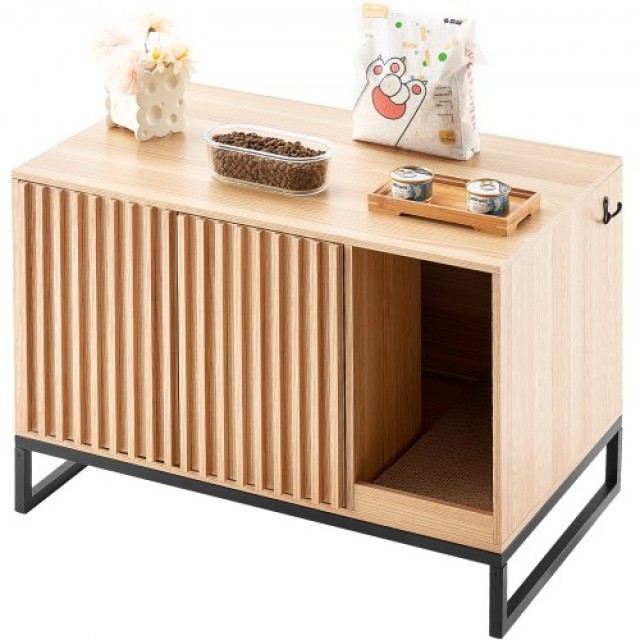 VEVOR  Κρυφή Επίπλωση Λεκάνης Γάτας 31.5x20x22 JSJJMSPWQ315EDBHPV0