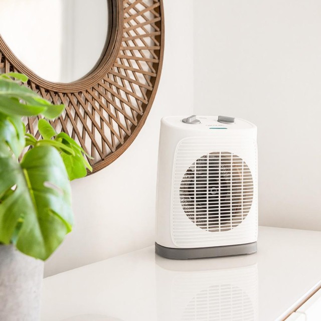 CECOTEC  Θερμοανεμιστήρας ReadyWarm 2050 Max Force Rotate Λευκός με 2000W, 3 Λειτουργίες & Περιστροφή  CEC-08256