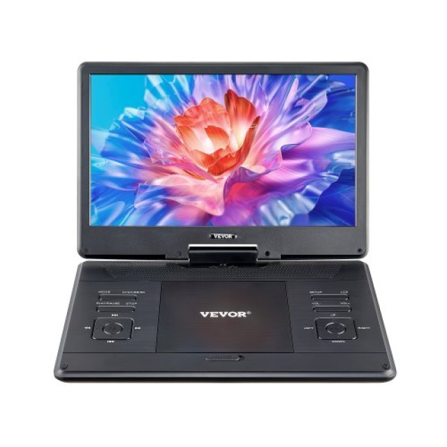 VEVOR Φορητό DVD Player 14 με HD Οθόνη Στροφής και 5ωρη Επαναφορτιζ... VEVOR Φορητό DVD Player 14 με HD Οθόνη Στροφής και 5ωρη Επαναφορτιζ...
