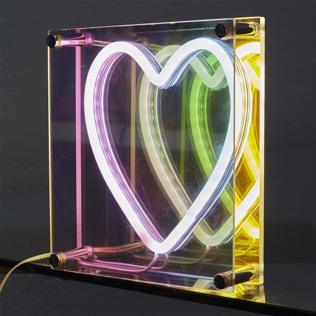 Led Λάμπα Neon Καρδιά Home Deco Factory LA0072