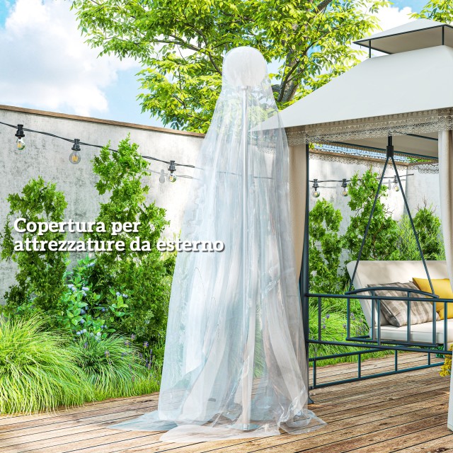 Outsunny Ανταλλακτικό Κάλυμμα Θερμοκηπίου 6x10 μ, Κάλυμμα για Θερμο...