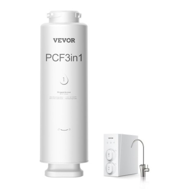 VEVOR Ανταλλακτικό Φίλτρο Νερού PCF Composite για SS-001/003/005 Κάτω Πάγκου SCXLSXTLXWCFS0CEQV0