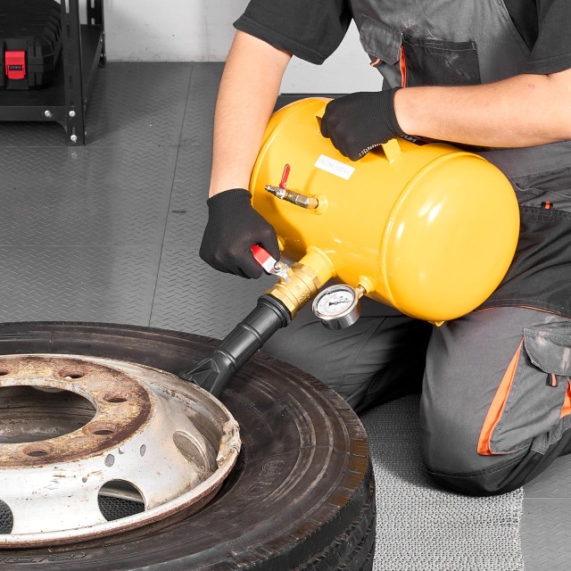 VEVOR Εργαλείο Έκρηξης Απόθεσης Ελαστικών 5 Γαλόνια, 87-116 PSI, Κί...