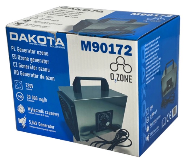 Οζονιστής  Αέρα – Γεννήτρια Όζοντος DAKOTA 20000 mg/h M90172 MAR-POL