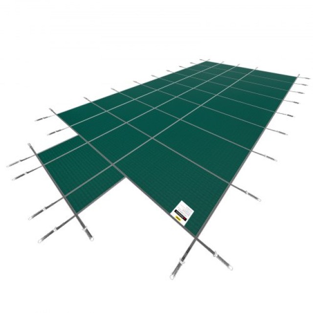 Κάλυμμα Ασφαλείας Πισίνας VEVOR για 16x32ft Ορθογώνιες Πισίνες, Πράσινο  YYCM16X32JZYTYCG1V0