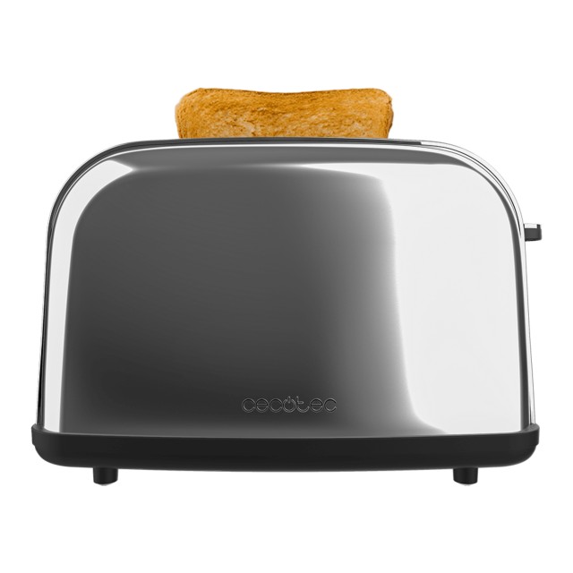 CECOTEC  Φρυγανιέρα Inox Lite 850 με Διπλή Υποδοχή και Ισχύ 850W  CEC-04837