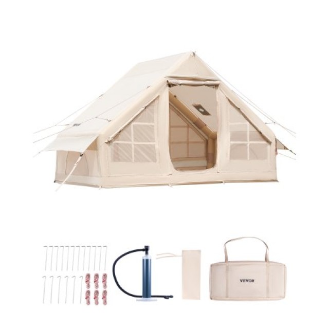 VEVOR Φουσκωτή Σκηνή Glamping 3-5 Ατόμων με Αντλία Εύκολη Στήσιμο KJZP321MCQWZILCOXV0