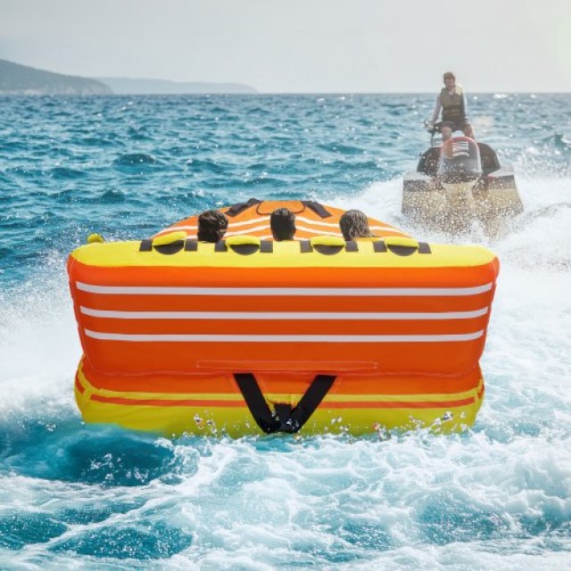 VEVOR Φουσκωτό Τούμπα Θαλάσσης για 1-3 Άτομα - Ρυμουλκούμενο για Σκάφη CQTL2SFDX3R0W43OPV0