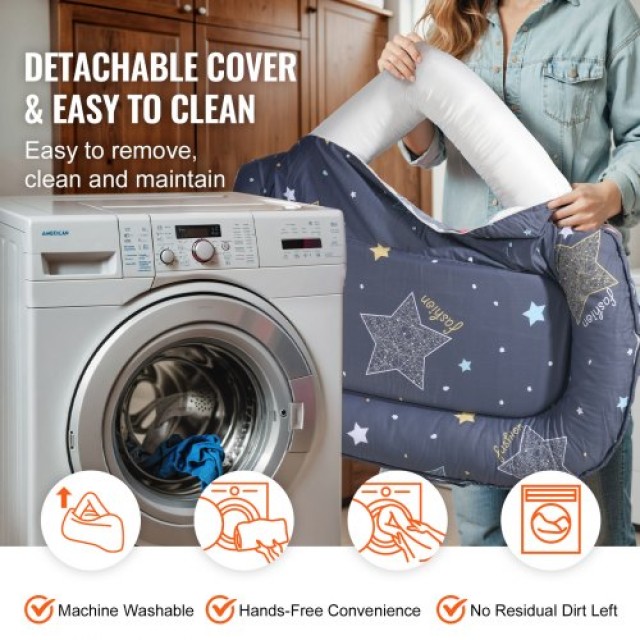 VEVOR  Βρεφική Φωλιά 100% Βαμβάκι με Στήριγμα Κεφαλής BWSYEWBWSYEW6...