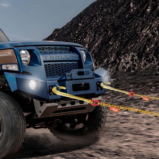 Αλυσίδα Ρυμούλκησης VEVOR 2τμχ 5/16x6 G80 με Γάντζους J & RTJ  RTJGTLMGDX2JFH5FDV0