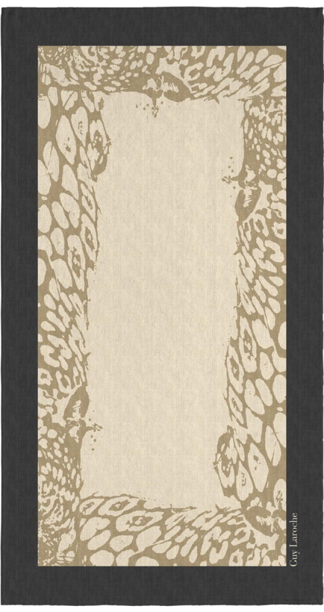 Guy Laroche Πετσέτα Θαλάσσης Velour Printed 2503/02 100x175- 113003...
