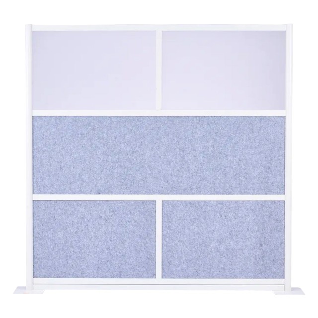 VEVOR Διαίρισμα Γραφείου 1778 x 1778 mm με Παράθυρα Αμμοβολής BGSGD...