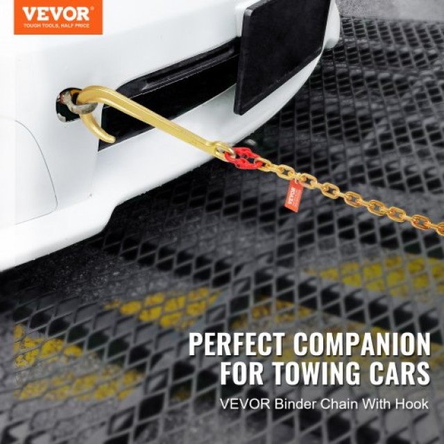 Αλυσίδα Ρυμούλκησης VEVOR 5/16x6 G80 με Γάντζους J & RTJ  RTJGTLMGD...